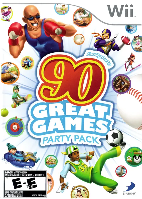 Family Party - 90 Great Games Party Pack (USA) (En,Fr,Es)